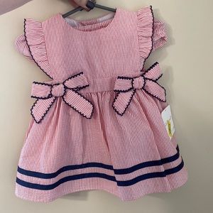 Smock baby girl dress